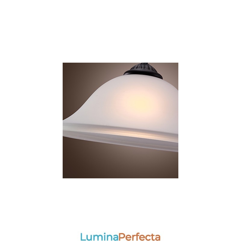 Lampă suspendată tradițională cu bol clasic în stil mini din bronz
