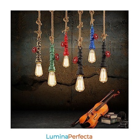 Lampă retro americană Industrial Wind Lampă retro americană Industrial Wind