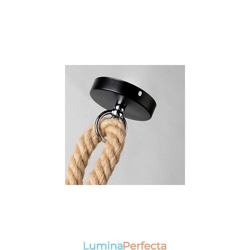 Lampe suspendate Mini Style Retro Garage Fabric