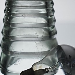 Lampă suspendată modernă din sticlă