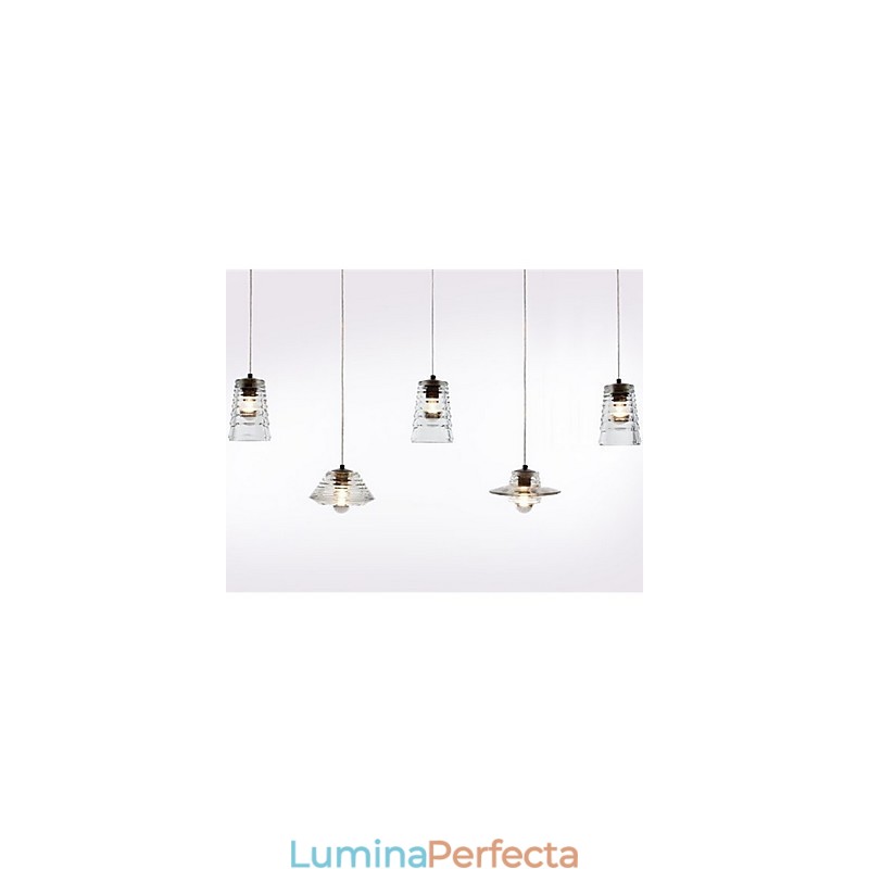 Lampă suspendată modernă din sticlă