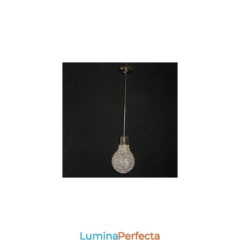 Candelabru din sârmă de aluminiu cu iluminare în stil country american