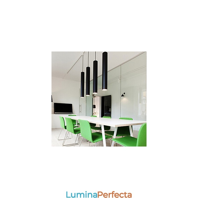 Lampă suspendată cu 1 lumină în stil Europa de Nord Lampă concisă din metal