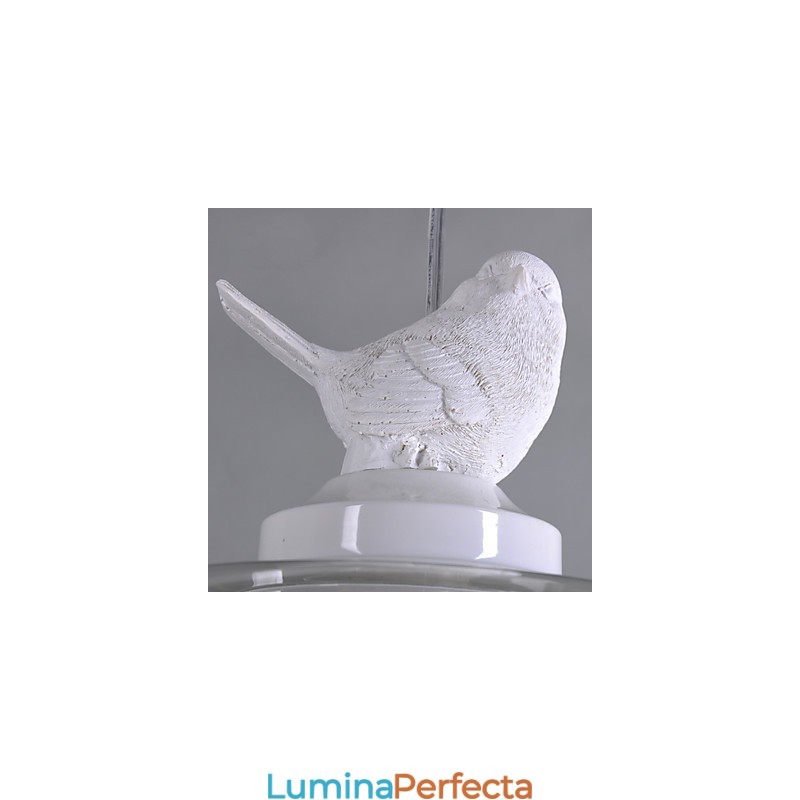 Lampă suspendată din sticlă modernă Lampă suspendată simplă Lampă pendant cafenea
