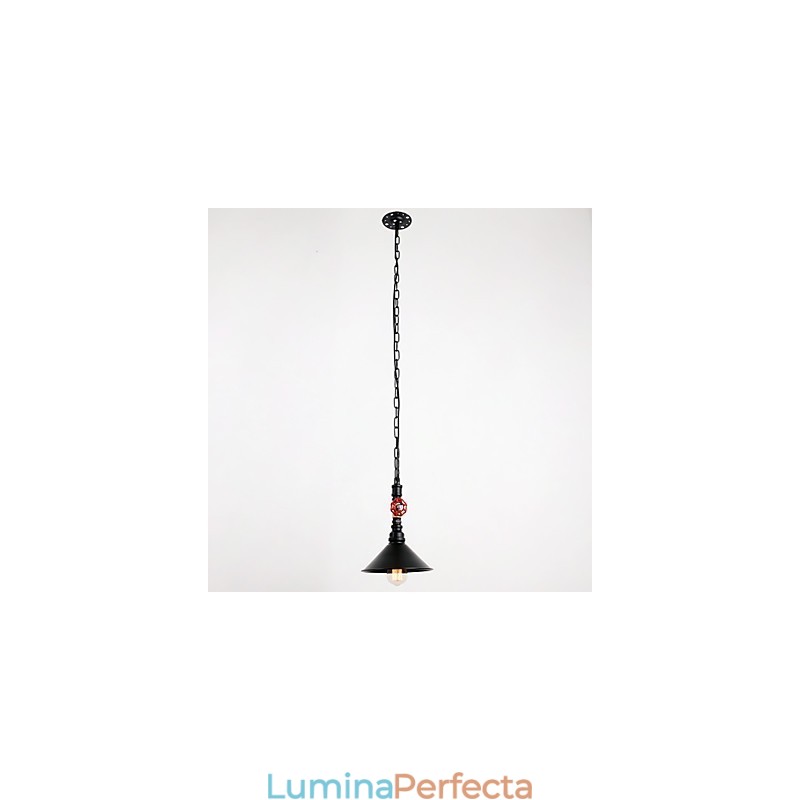 Pipe de apă Placare retro 1 Lumină Pictură Pandantiv