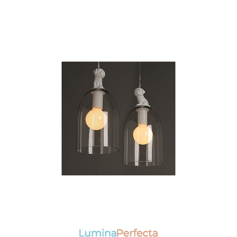 Lampă suspendată din sticlă modernă Lampă suspendată simplă Lampă pendant cafenea