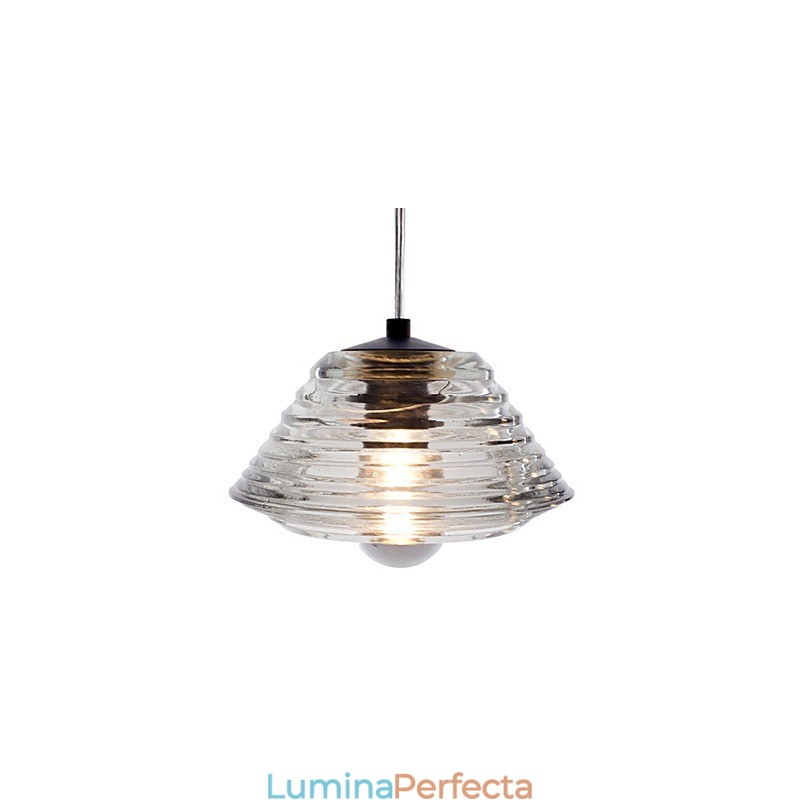Lampă suspendată modernă din sticlă