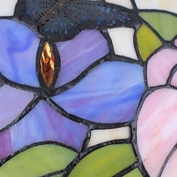 Candelabru de vitraliu de arte creative rurale, care restaurează căile antice