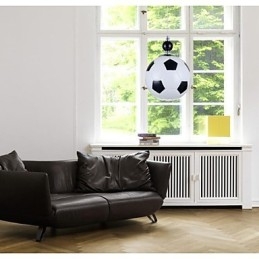 Lampă suspendată modernă, din metal cromat