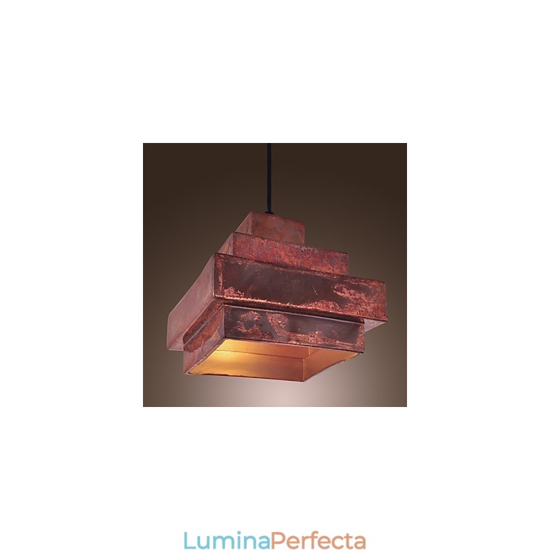 Lampă suspendată cu pictură în stil clasic tradițional
