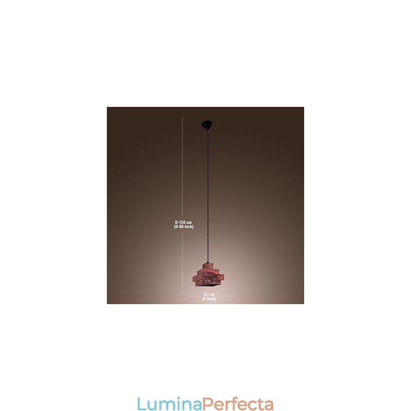 Lampă suspendată cu pictură în stil clasic tradițional