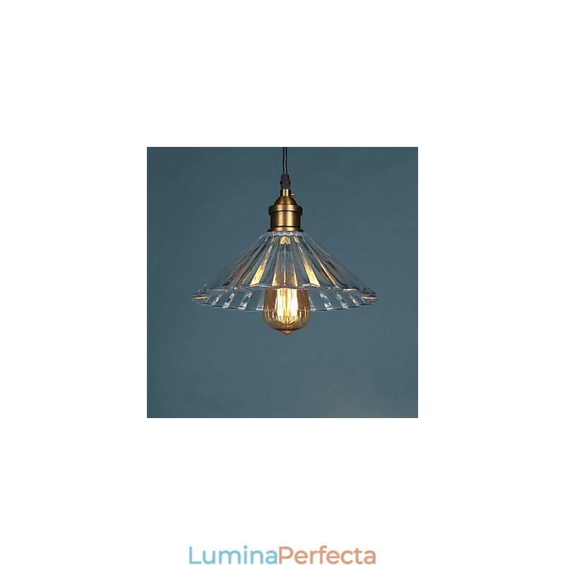 Lampă suspendată din sticlă modernă Lampă suspendată simplă Lampă pendant cafenea