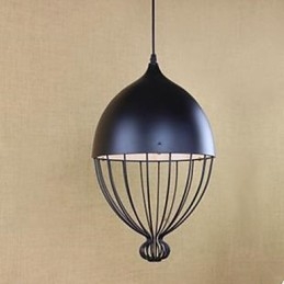 Lumină suspendată cu un singur cap contractată, creativă modernă