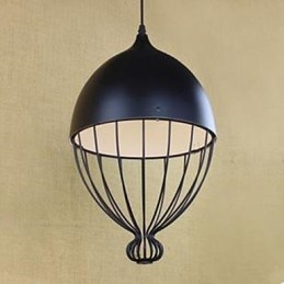 Lumină suspendată cu un singur cap contractată, creativă modernă