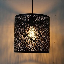 American Country Retro Candelabru de fier cu un singur cap