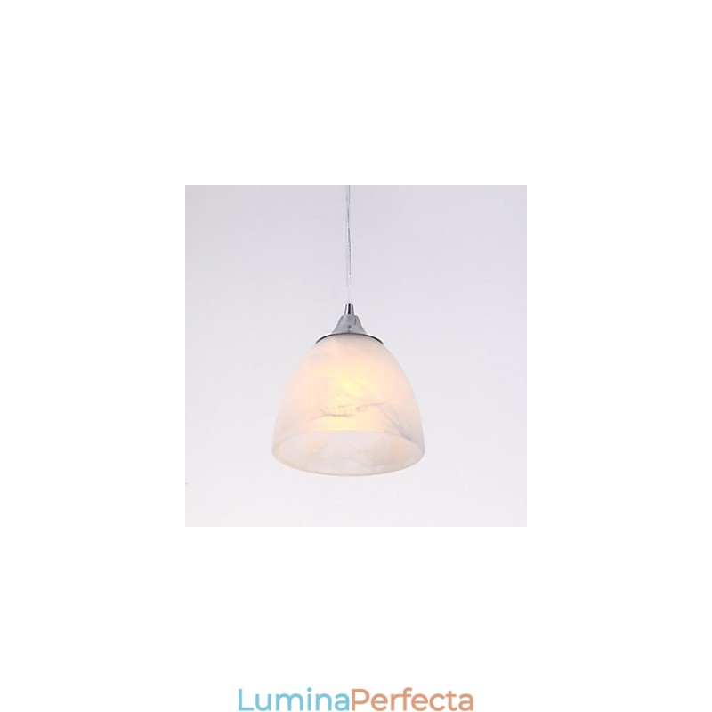 Lampă suspendată modernă cu canopy alungit cu trei lumini
