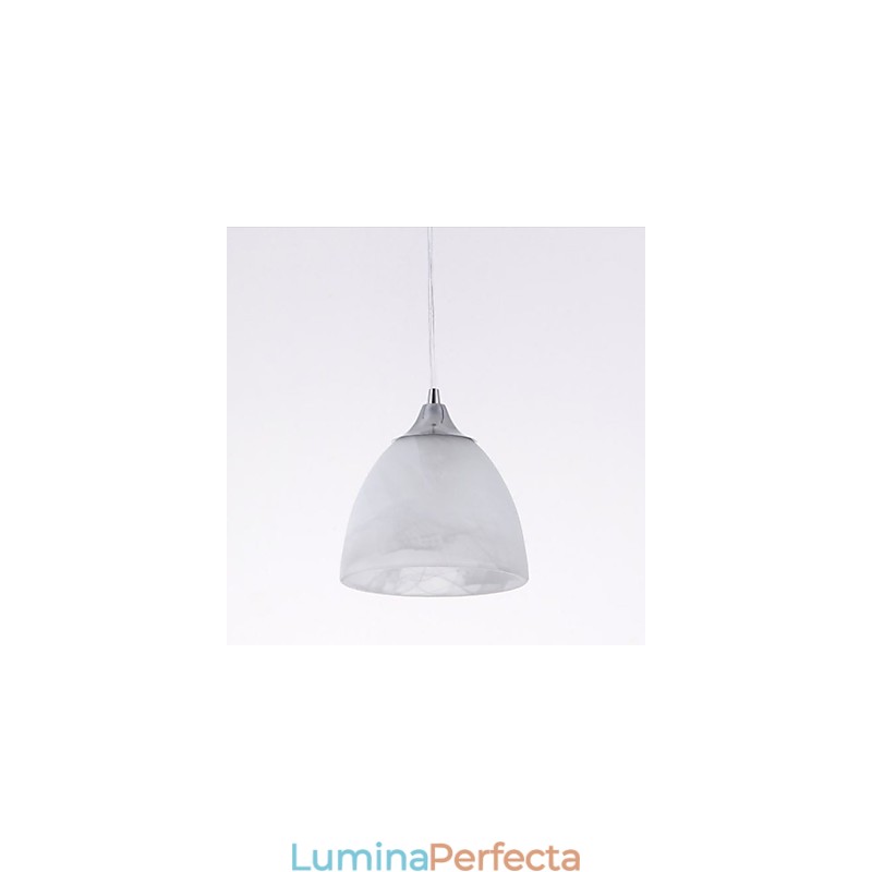 Lampă suspendată modernă cu canopy alungit cu trei lumini
