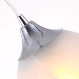 Lampă suspendată modernă cu canopy alungit cu trei lumini