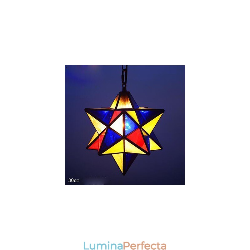 30CM Individualitate artistică Creativă Verandă Lampă cu stele moderne