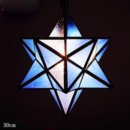 30CM Individualitate artistică Creativă Verandă Lampă cu stele moderne