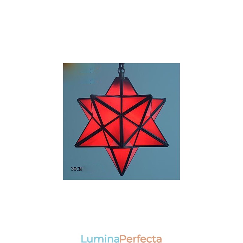 30CM Individualitate artistică Creativă Verandă Lampă cu stele moderne