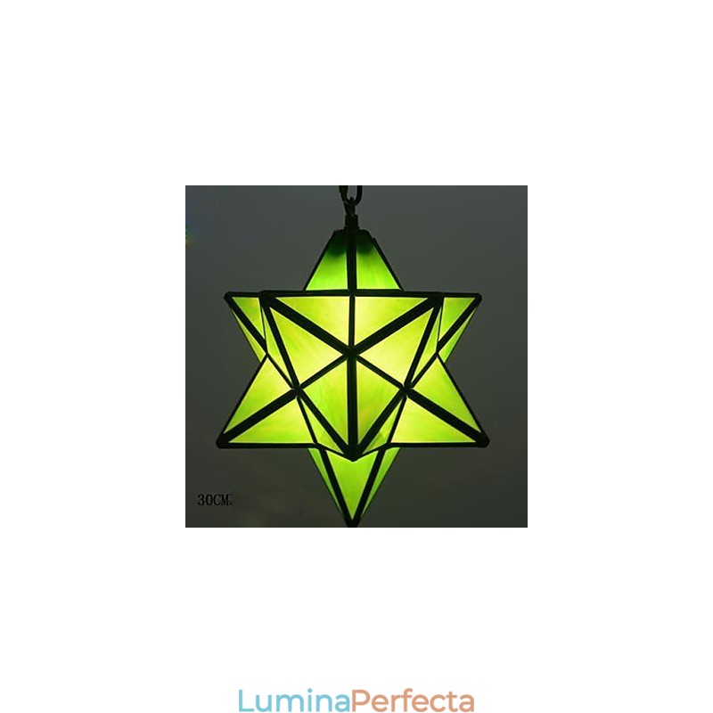 30CM Individualitate artistică Creativă Verandă Lampă cu stele moderne