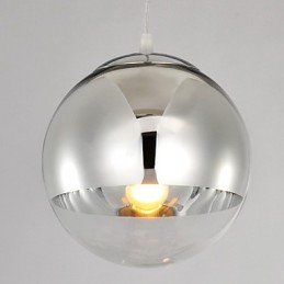 Lampă suspendată cu 1 lumină în formă de bilă