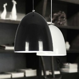 Lampă suspendată din metal cu pictură modernă contemporană