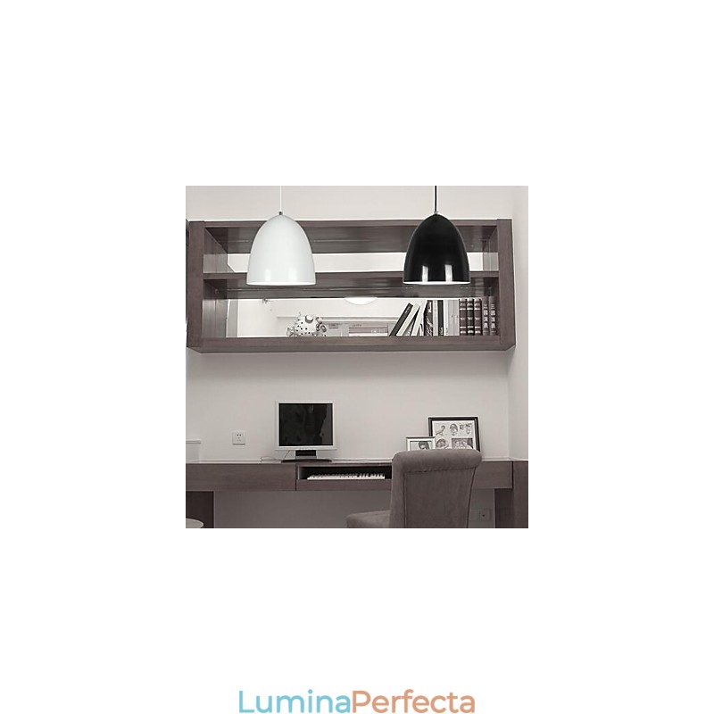 Lampă suspendată din metal cu pictură modernă contemporană