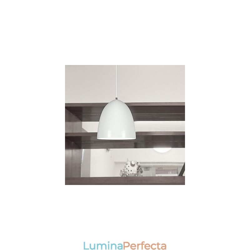 Lampă suspendată din metal cu pictură modernă contemporană