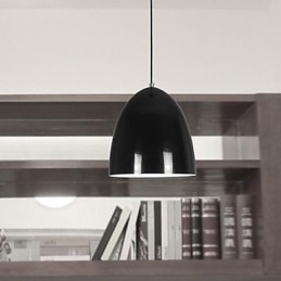 Lampă suspendată din metal cu pictură modernă contemporană
