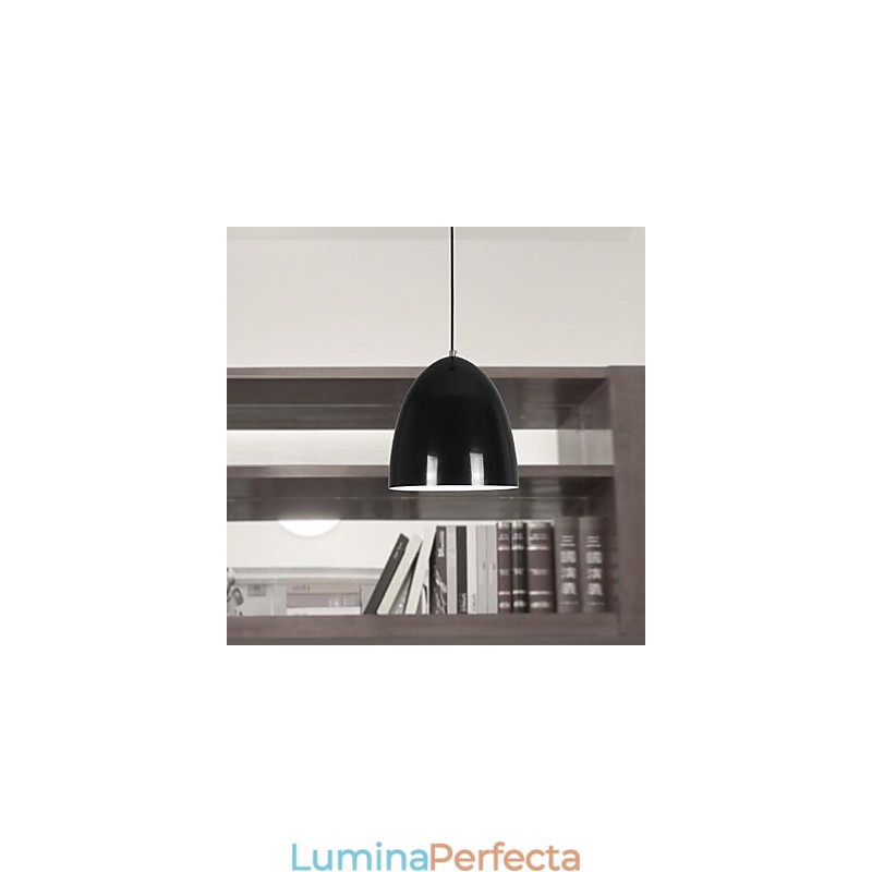 Lampă suspendată din metal cu pictură modernă contemporană
