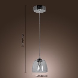 Lampă suspendată modernă, proiectată simplă