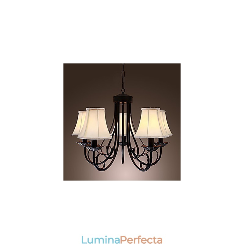 Candelabru tradițional clasic din alamă antică