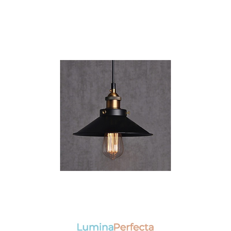 Lampă suspendată în stil european, retro, clasică, metal, droplight, oferă diametrul becului