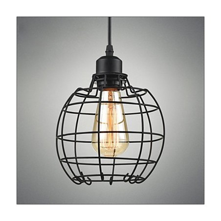 Lampă suspendată Edison Candelabru cușcă de sârmă Abajur de tavan suspendat Lampă suspendată Edison Candelabru cușcă de sârmă Abajur de tavan suspendat