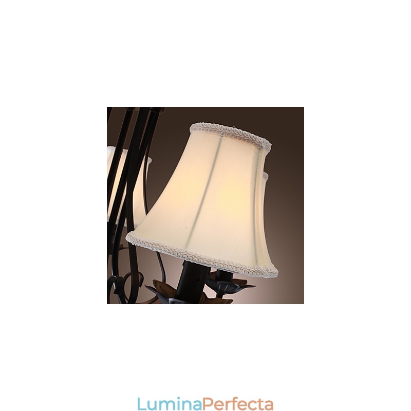 Candelabru tradițional clasic din alamă antică