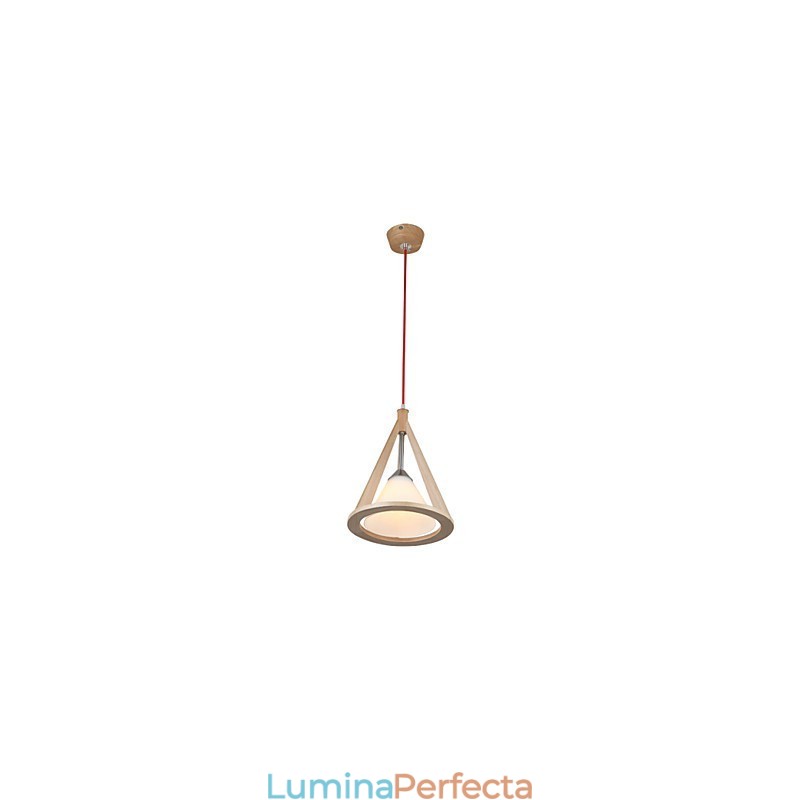 Candelabru din lemn în stil de designer Candelabru elegant în stil contemporan
