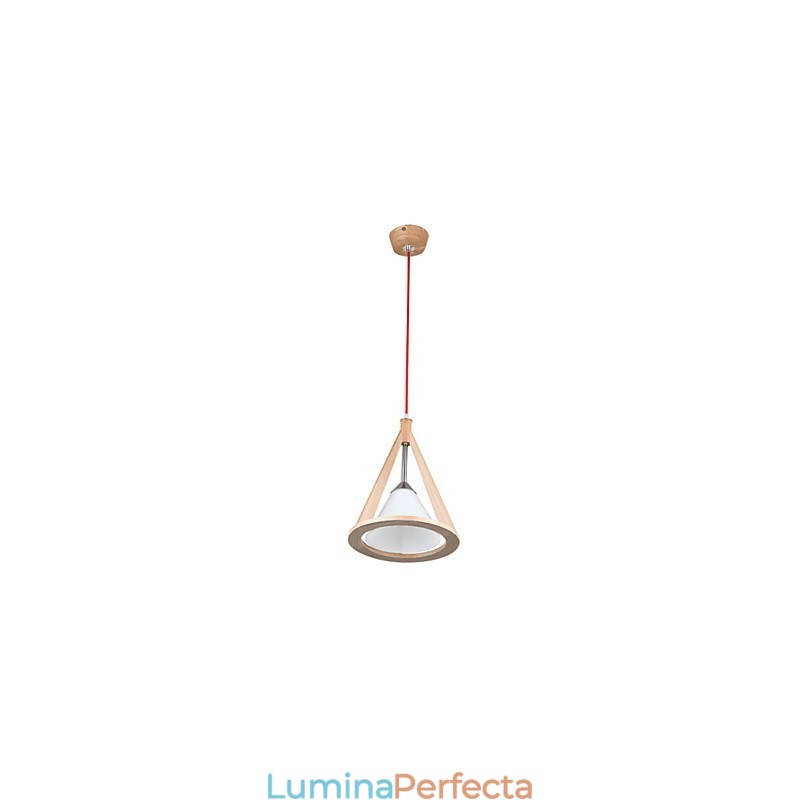 Candelabru din lemn în stil de designer Candelabru elegant în stil contemporan