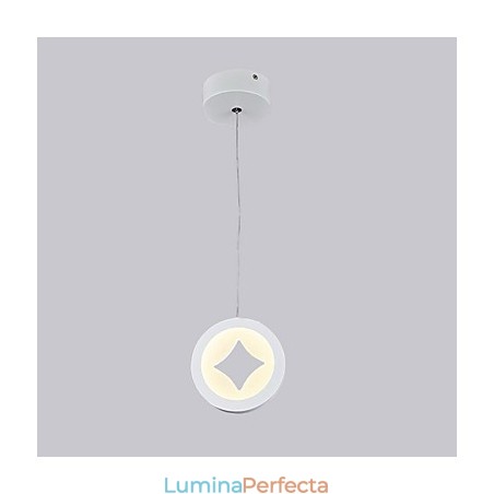 Lampă suspendată din acril delicat 9W Lampă suspendată din acril delicat 9W