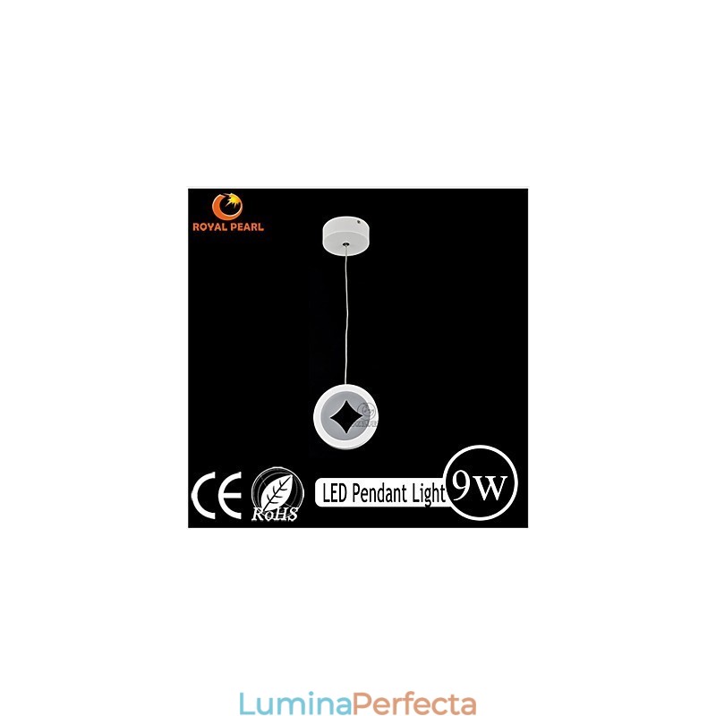 Lampă suspendată din acril delicat 9W