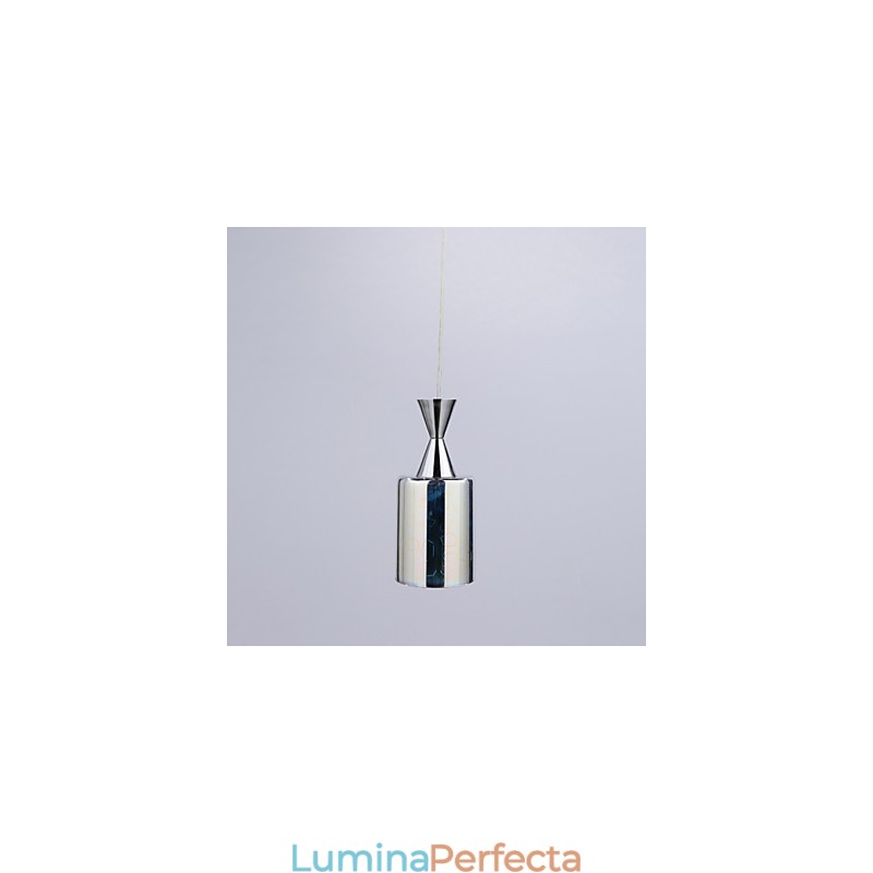 Lampă cu pandantiv cromat cu gravură laser de vis
