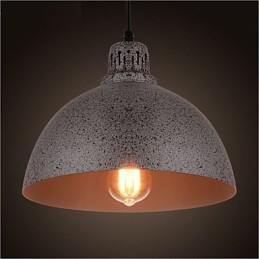 Lampă de metal vintage cu pandantiv cu o singură lumină