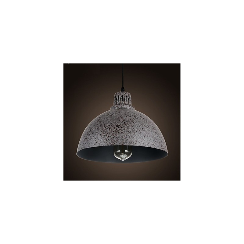 Lampă de metal vintage cu pandantiv cu o singură lumină
