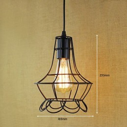 Lumini suspendate Tradițional Clasic Vintage Retro Country Garaj Metal