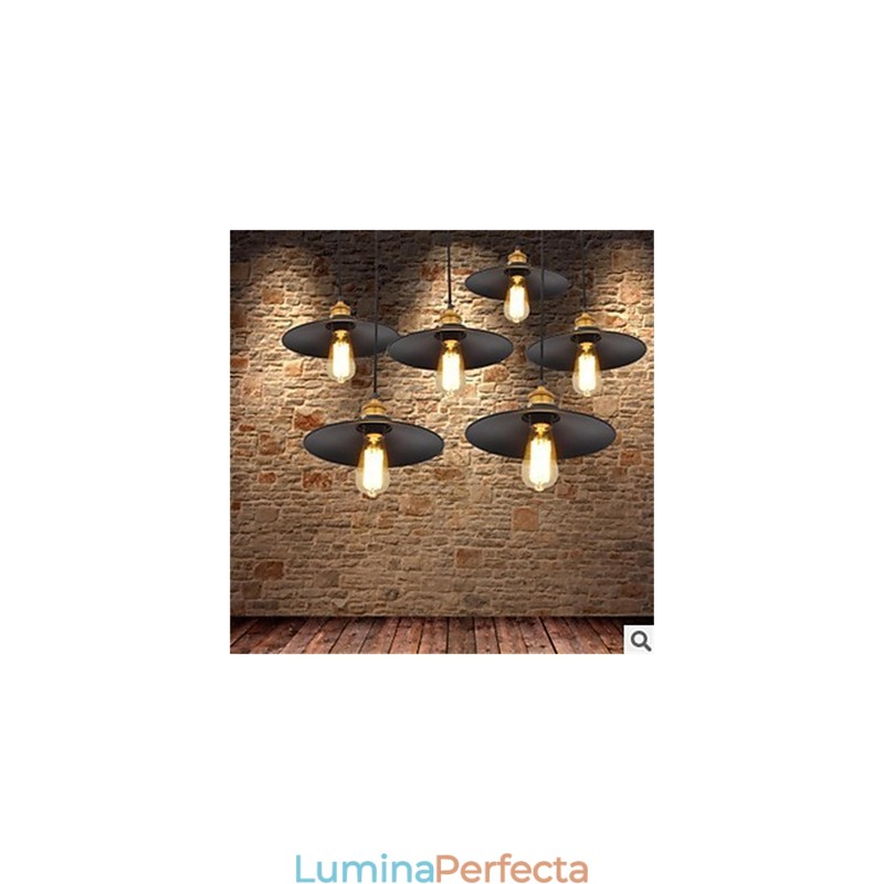 Candelabru de fier minimalist american retro 1