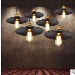 Candelabru de fier minimalist american retro 1