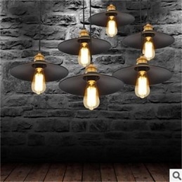 Candelabru de fier minimalist american retro 1