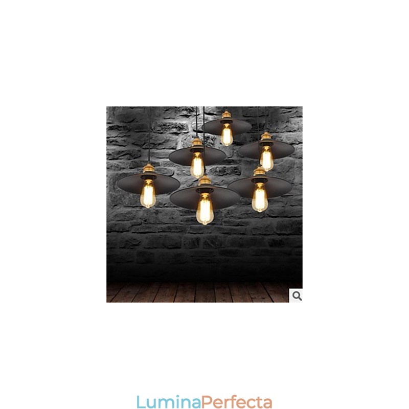 Candelabru de fier minimalist american retro 1
