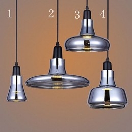 Candelabru din sticlă de umbră cu design nordic creativ prin contract european